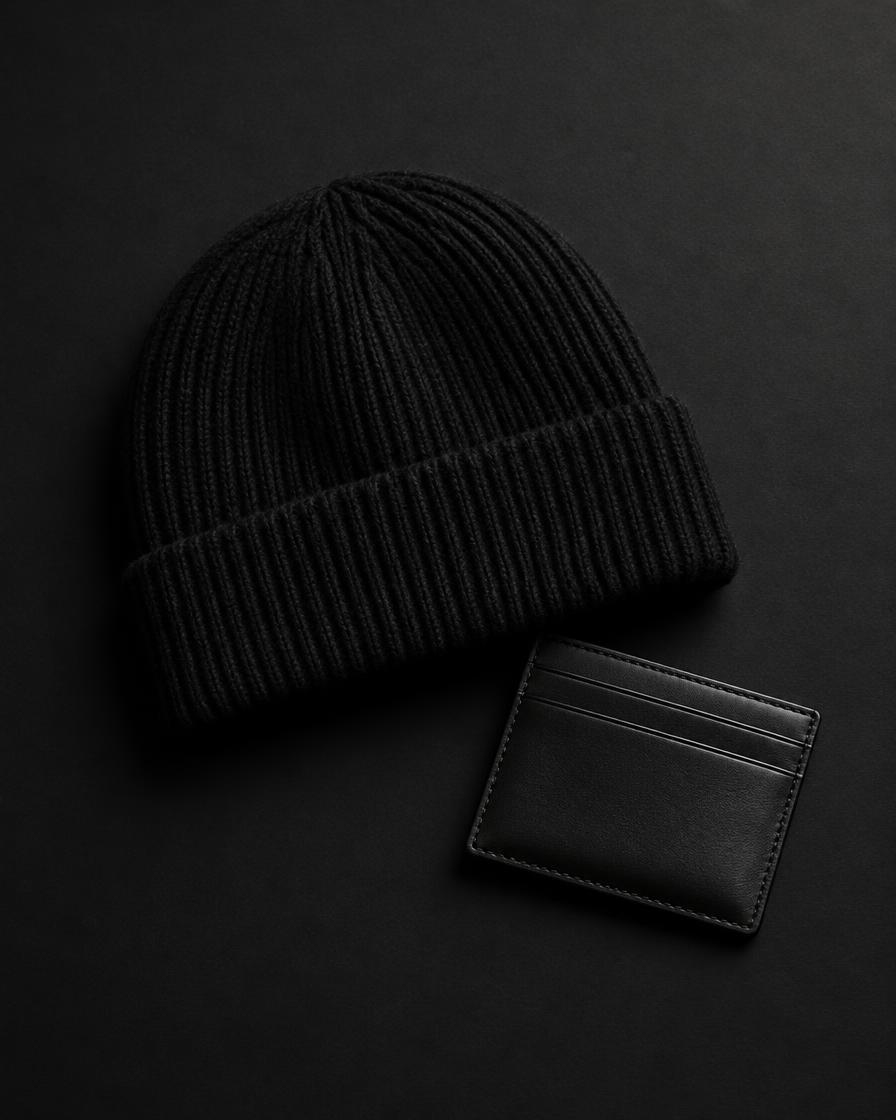 Soho Rib Beanie & Card Holder